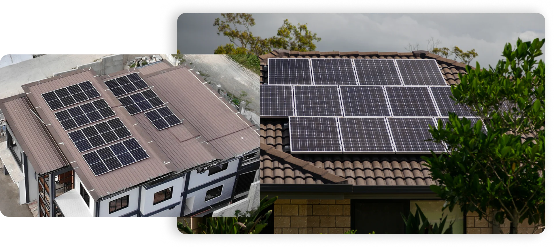 Ecobill Solar master roofers installing solar panels on residential roof in Glendale CA