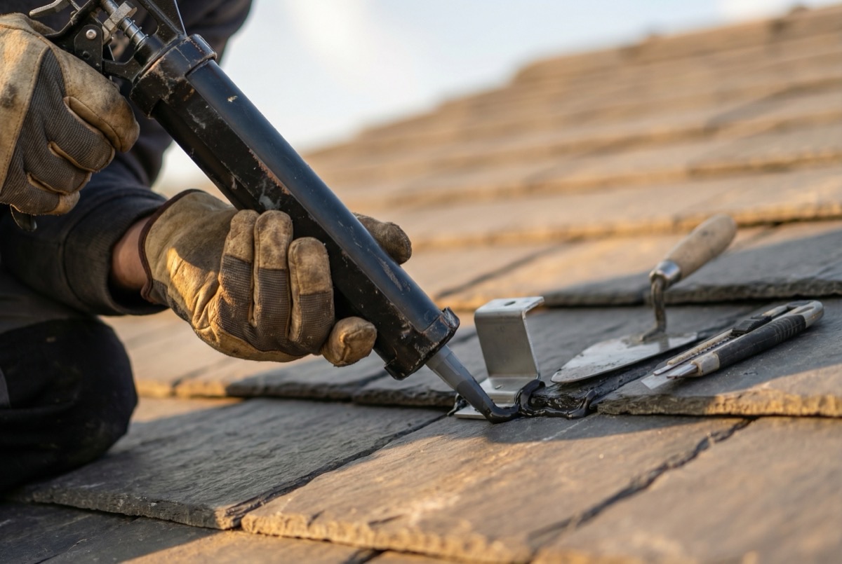 Meticulous waterproofing detail on luxury roof installation